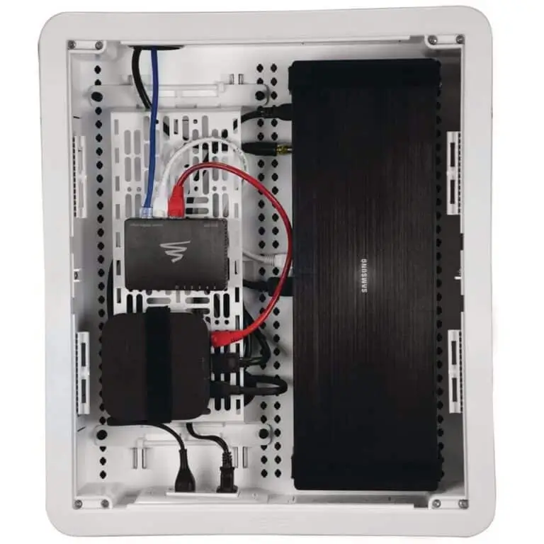 Hidden Samsung One Connect cable routing