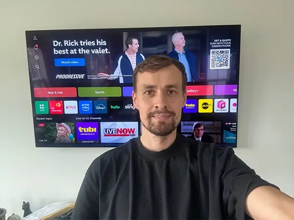 LG TV wall mounting in Tampa