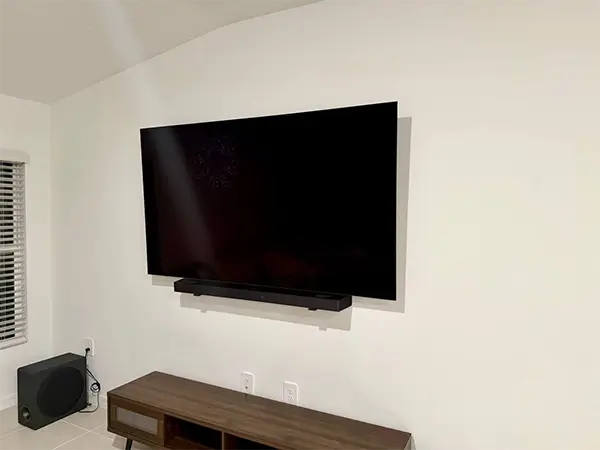 Soundbar Mounting Service in Tampa