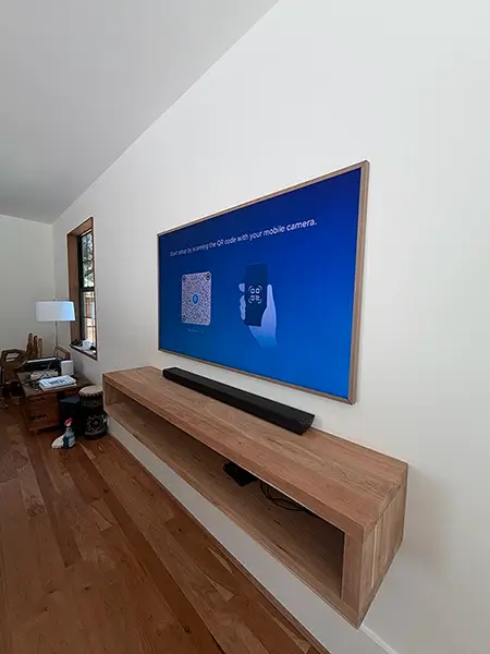 Samsung Frame TV wall mounting